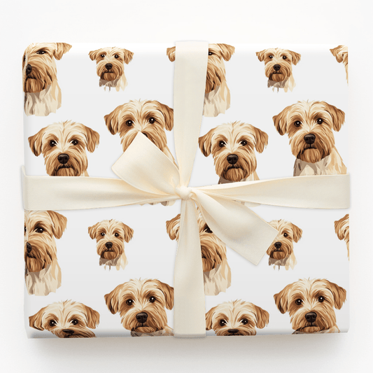 Wheaten Kiss - Wrapping Paper - Aspen & Arlo