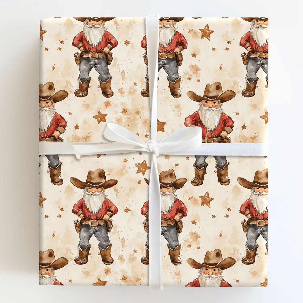 Yeehaw Yuletide - Wrapping Paper - Aspen & Arlo