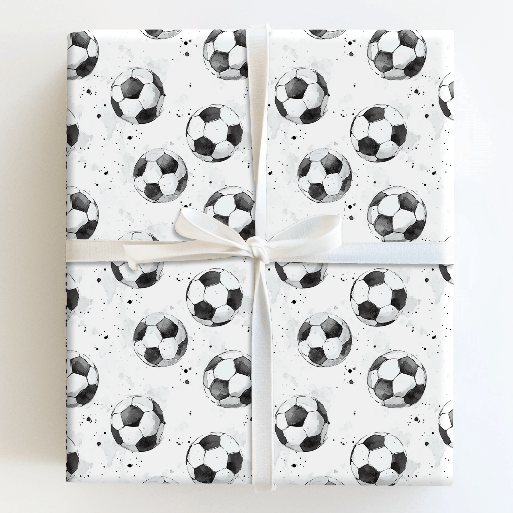For the Kicks - Wrapping Paper - Aspen & Arlo