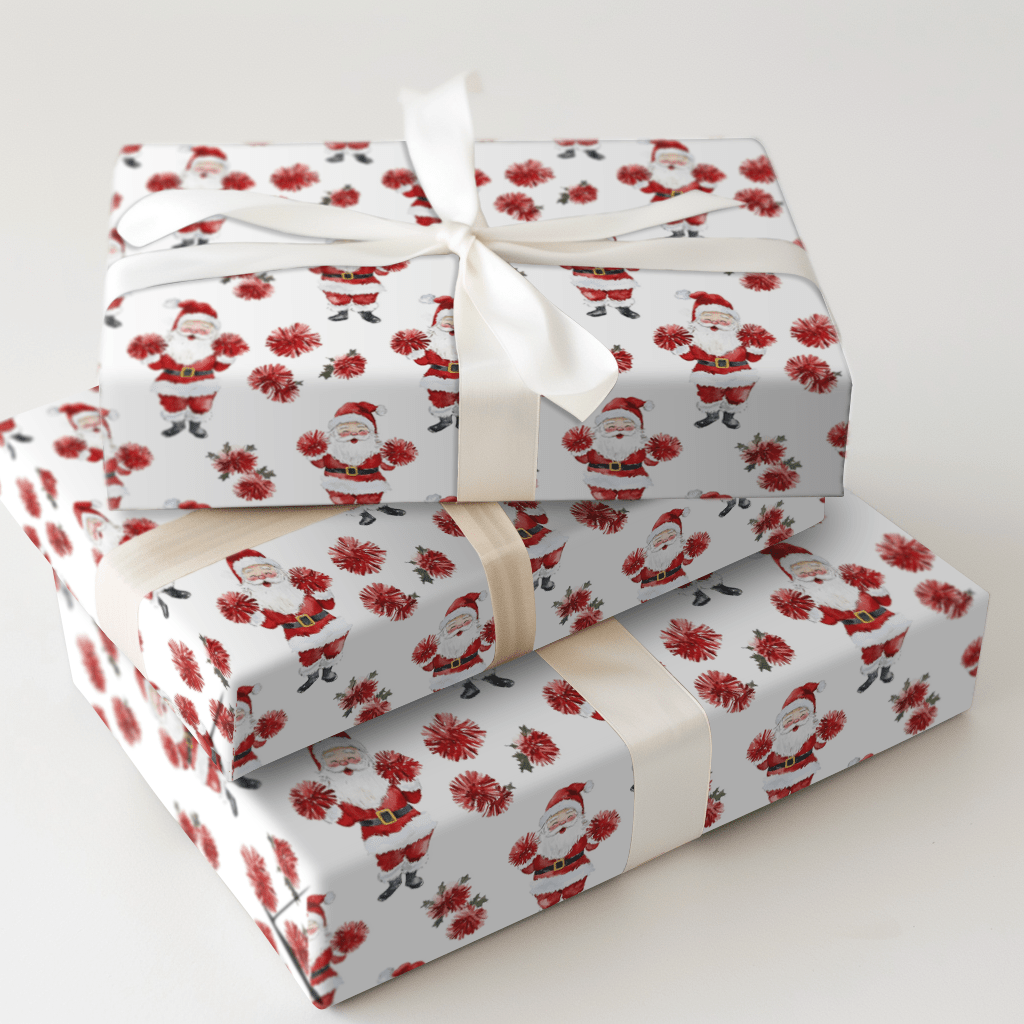 Rally Claus - Wrapping Paper - Aspen & Arlo