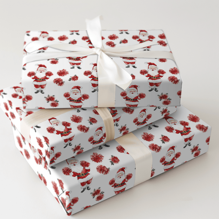 Rally Claus - Wrapping Paper - Aspen & Arlo