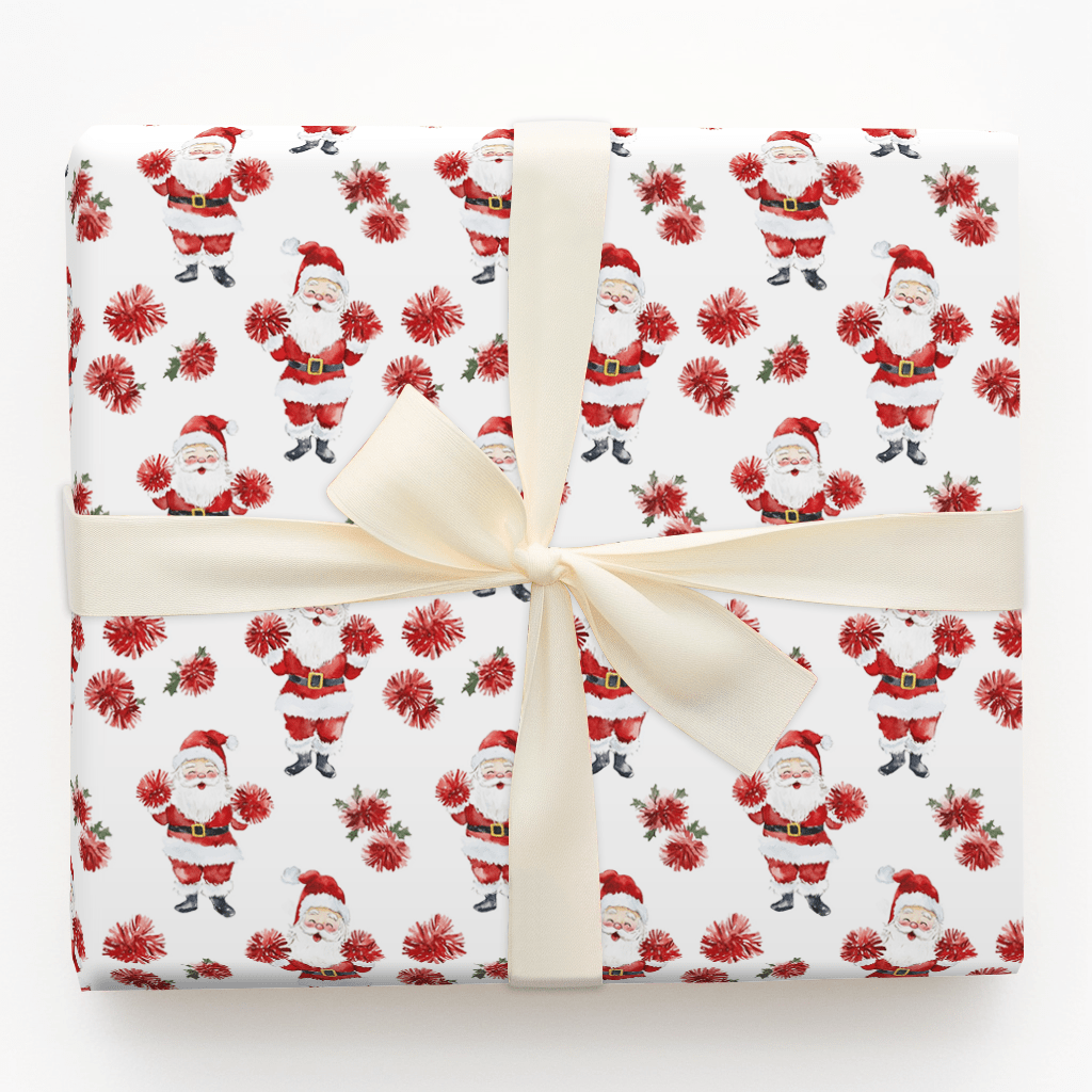 Rally Claus - Wrapping Paper - Aspen & Arlo