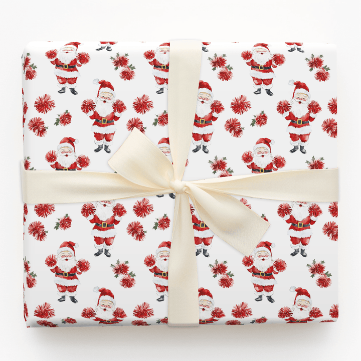 Rally Claus - Wrapping Paper - Aspen & Arlo