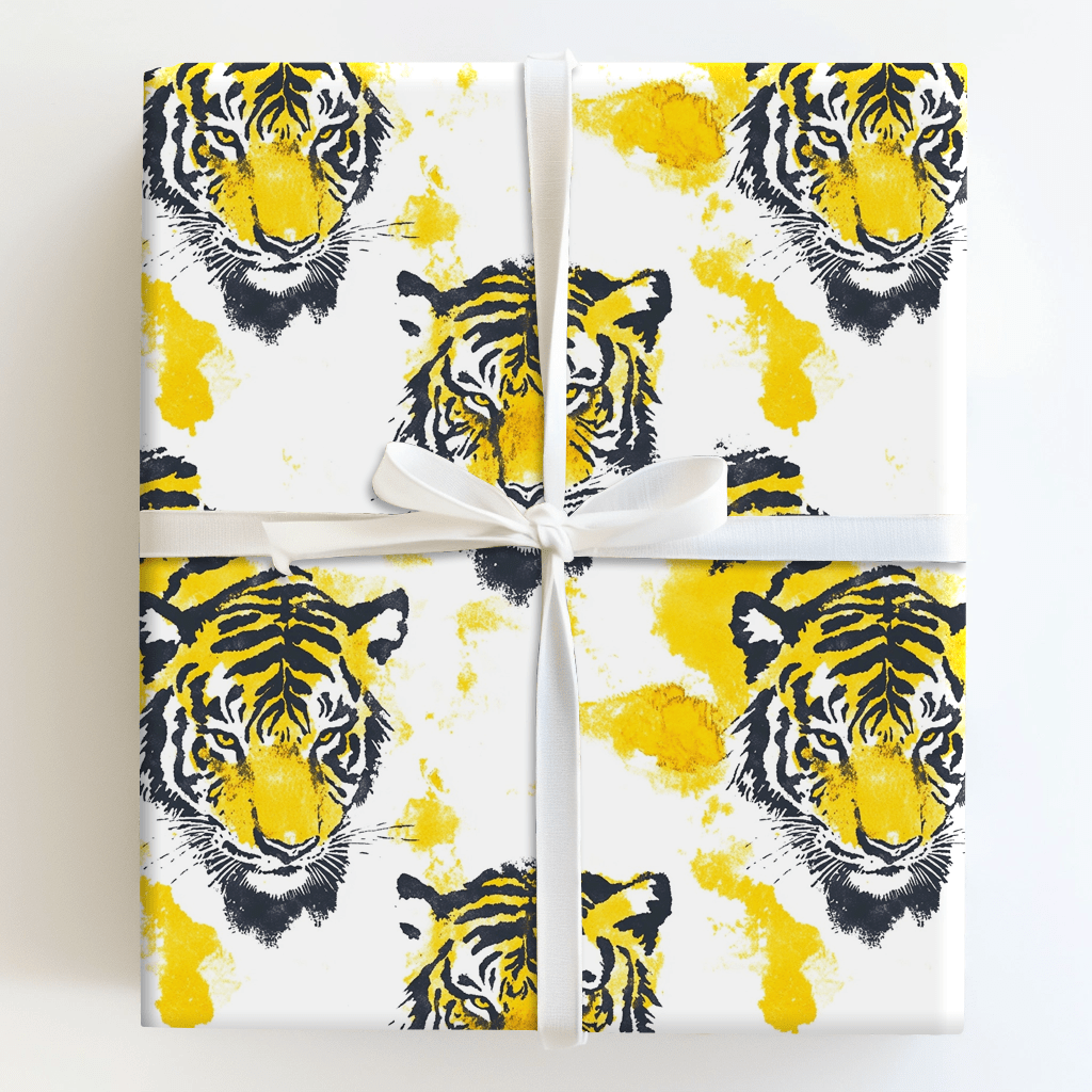 Tiger Eyes - Wrapping Paper - Aspen & Arlo