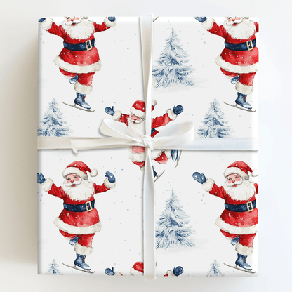 Merry Skate - tacular - Wrapping Paper - Aspen & Arlo