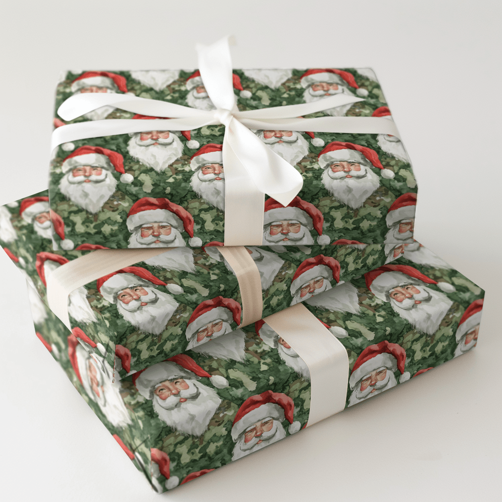 Hunter Claus - Wrapping Paper - Aspen & Arlo