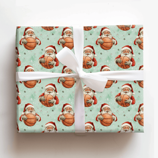 Buzzer Beater - Wrapping Paper - Aspen & Arlo