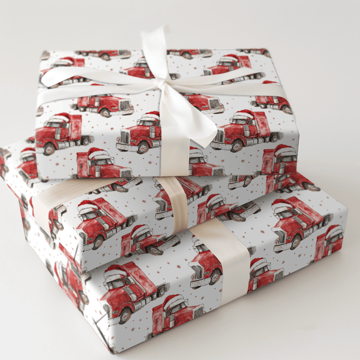 Big Rig - Wrapping Paper - Aspen & Arlo