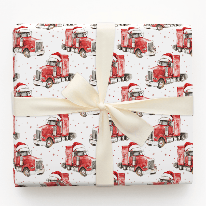Big Rig - Wrapping Paper - Aspen & Arlo