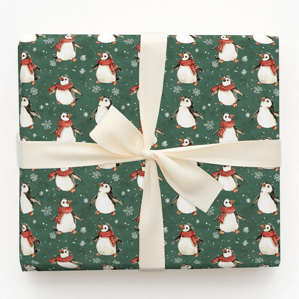 Waddle of Joy - Wrapping Paper - Aspen & Arlo