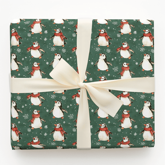 Waddle of Joy - Wrapping Paper - Aspen & Arlo