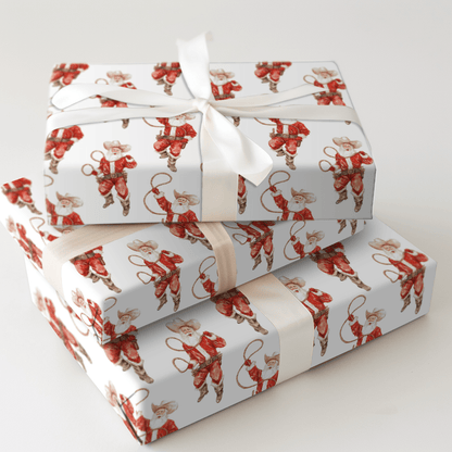 Lasso the Holidays - Wrapping Paper - Aspen & Arlo