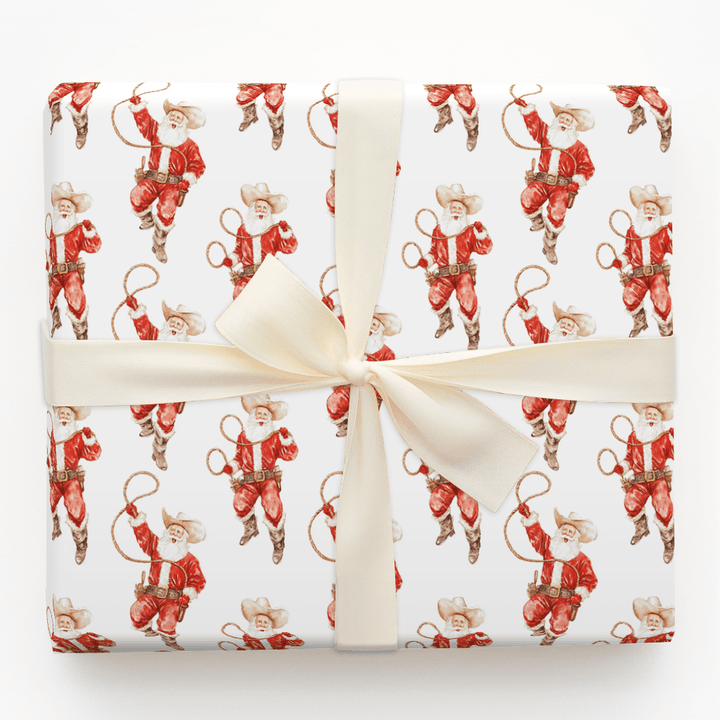 Lasso the Holidays - Wrapping Paper - Aspen & Arlo