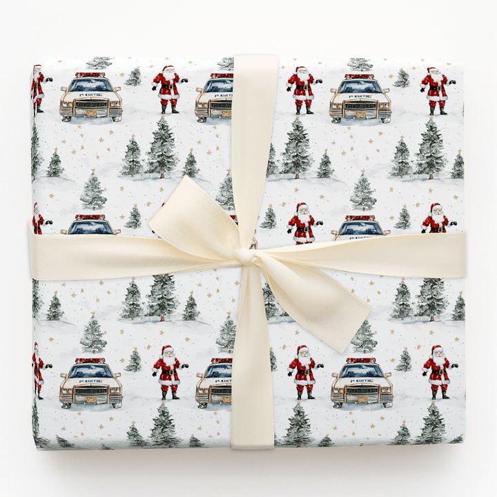 Ho - Hold It Right There - Wrapping Paper - Aspen & Arlo