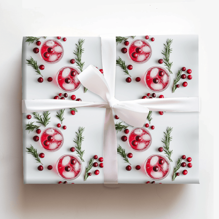 Sippin' with Santa - Wrapping Paper - Aspen & Arlo