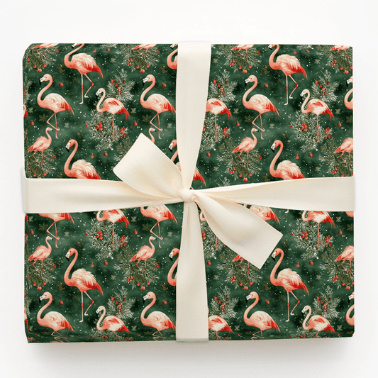 Flamingo Wonderland - Wrapping Paper - Aspen & Arlo