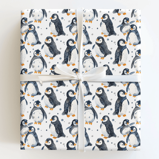 Waddle Wonderland - Wrapping Paper - Aspen & Arlo