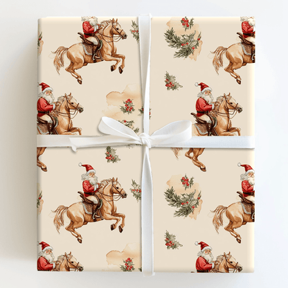 Reins of Cheer - Wrapping Paper - Aspen & Arlo