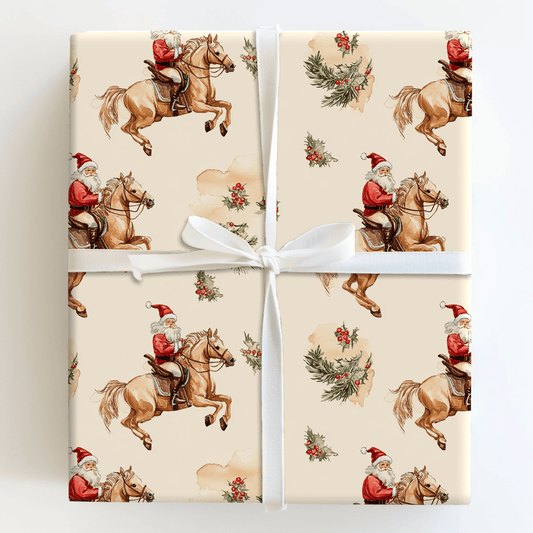 Reins of Cheer - Wrapping Paper - Aspen & Arlo