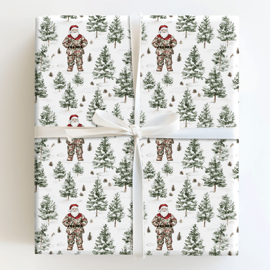 North Pole Marksman - Wrapping Paper - Aspen & Arlo