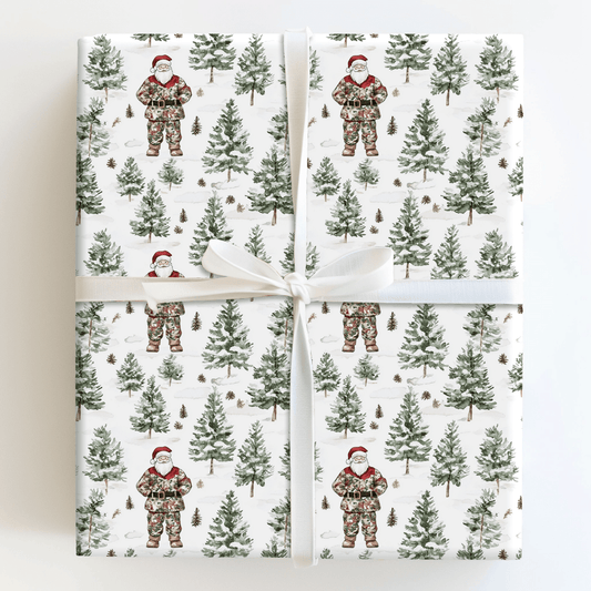 North Pole Marksman - Wrapping Paper - Aspen & Arlo