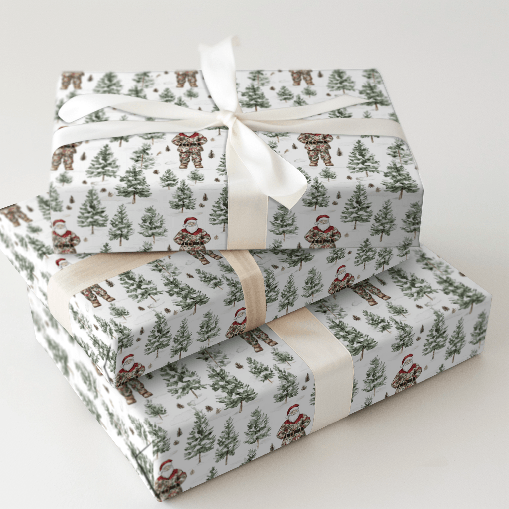 North Pole Marksman - Wrapping Paper - Aspen & Arlo