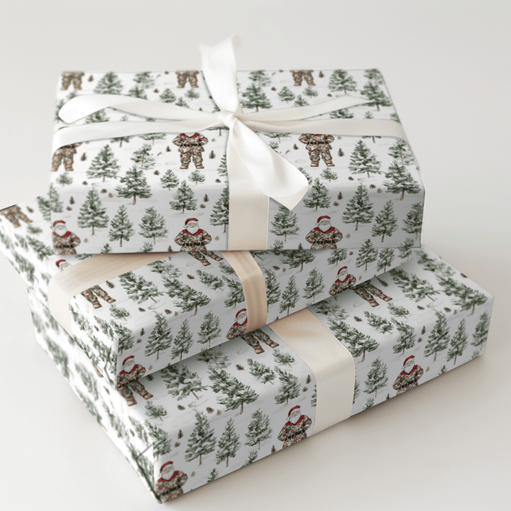 North Pole Marksman - Wrapping Paper - Aspen & Arlo