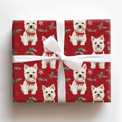 Wheaten Christmas - Wrapping Paper - Aspen & Arlo