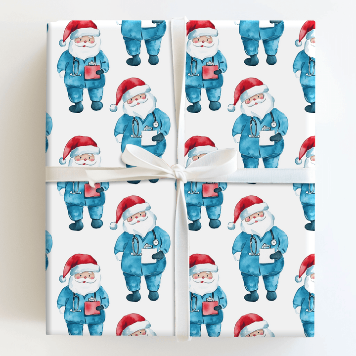 St. Nick's Quick Fix - Wrapping Paper - Aspen & Arlo
