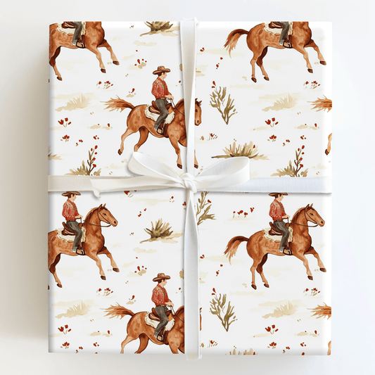 Rein It In - Wrapping Paper - Aspen & Arlo