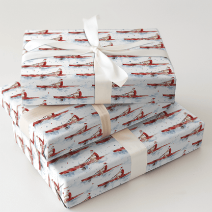 Santa Crew Team - Wrapping Paper - Aspen & Arlo