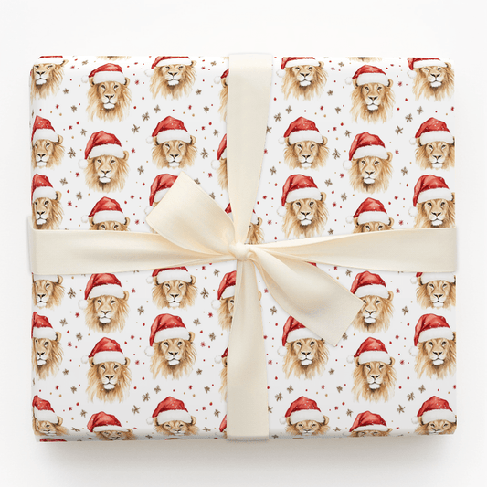 Lionhearted Noel - Wrapping Paper - Aspen & Arlo