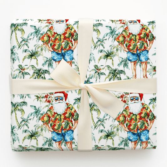 Sandy Clause - Wrapping Paper - Aspen & Arlo