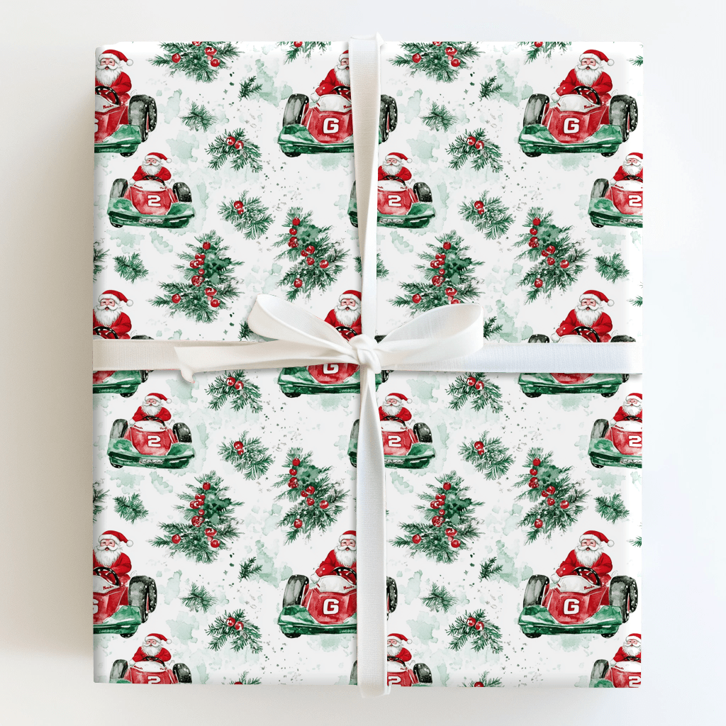 Vroom Vroom Vixen - Wrapping Paper - Aspen & Arlo