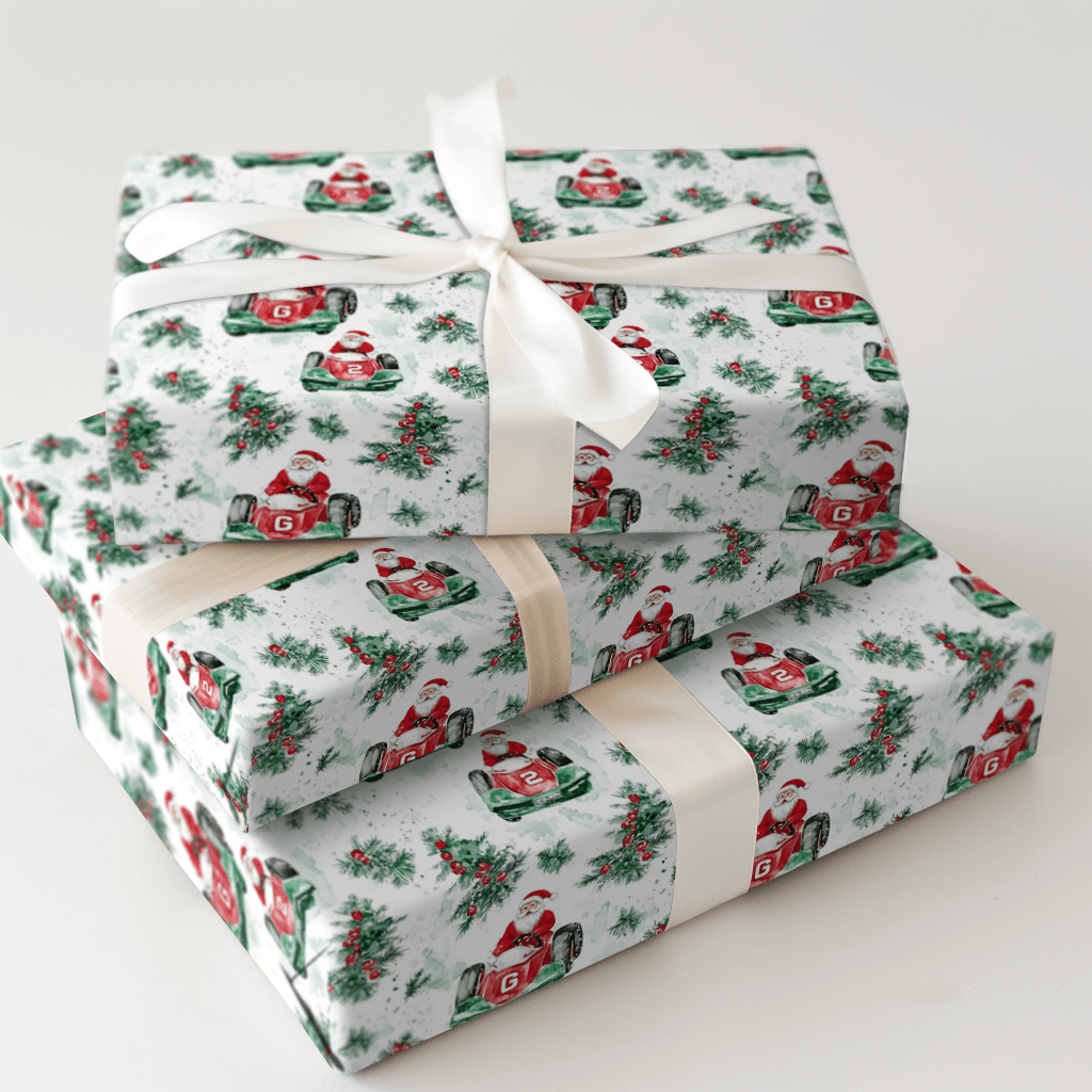 Vroom Vroom Vixen - Wrapping Paper - Aspen & Arlo