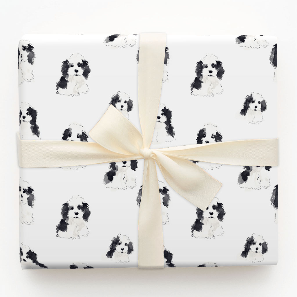 Sheepadoodle - Wrapping Paper - Aspen & Arlo
