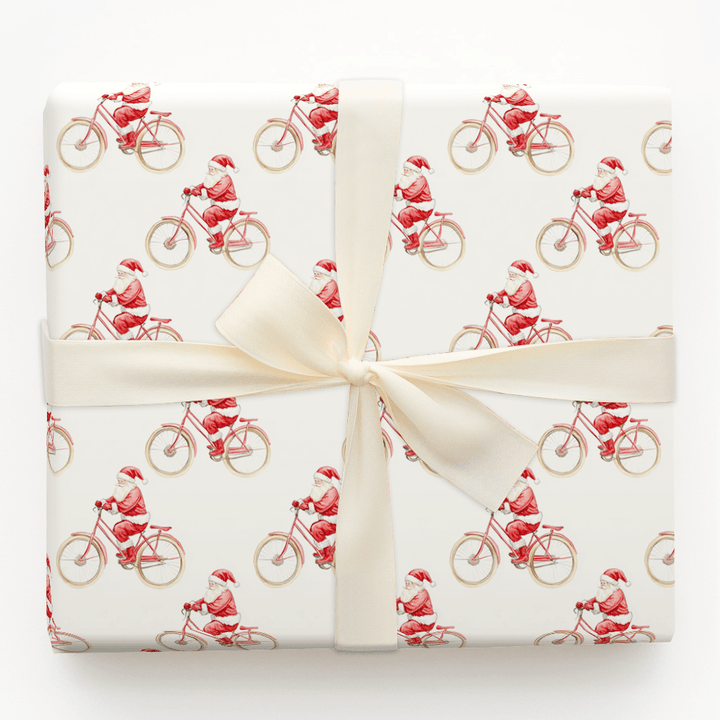 In the Bike Lane - Wrapping Paper - Aspen & Arlo
