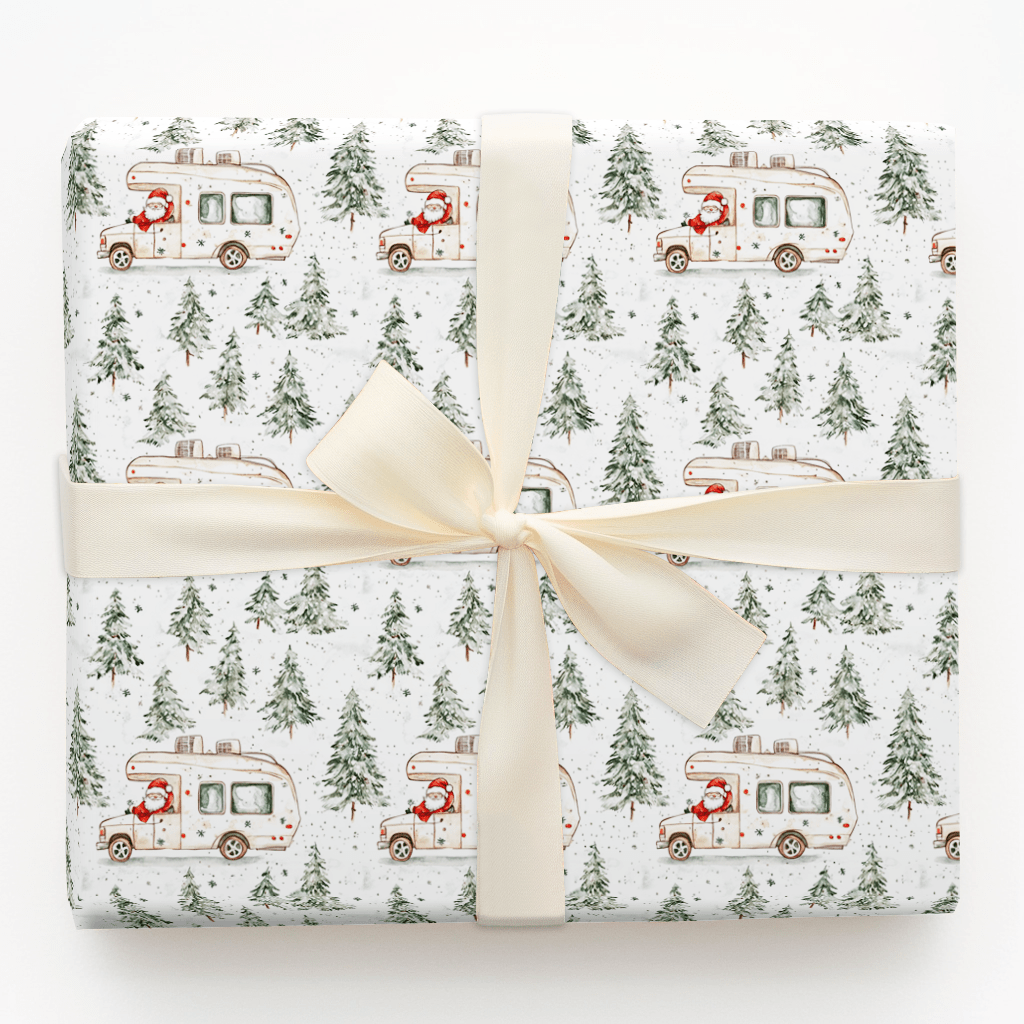 On the Road Up North - Wrapping Paper - Aspen & Arlo