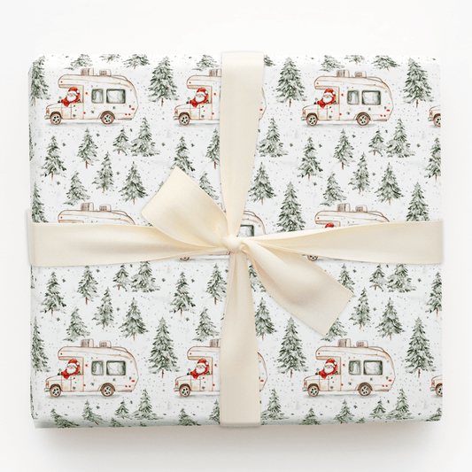 On the Road Up North - Wrapping Paper - Aspen & Arlo