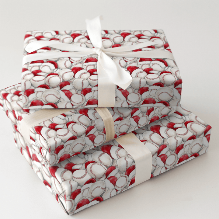 Santa's Strike Zone - Wrapping Paper - Aspen & Arlo