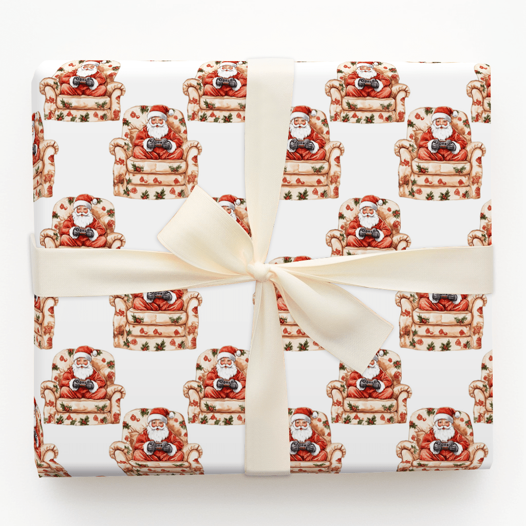 Merry Game - Wrapping Paper - Aspen & Arlo
