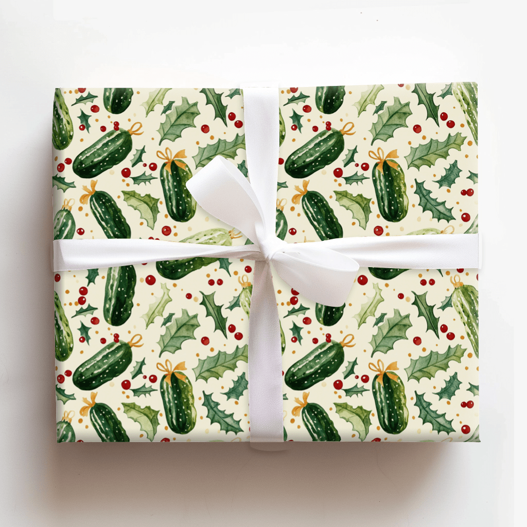 Dill - icious Holidays - Wrapping Paper - Aspen & Arlo