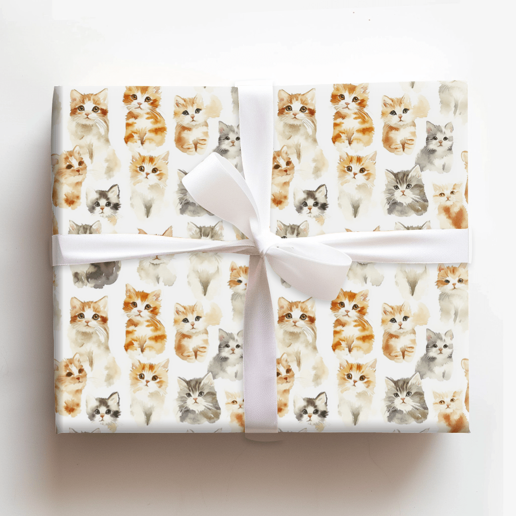 Purrs - Wrapping Paper - Aspen & Arlo