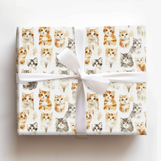 Purrs - Wrapping Paper - Aspen & Arlo