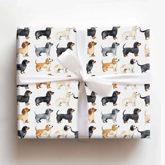 My Long Dog - Wrapping Paper - Aspen & Arlo