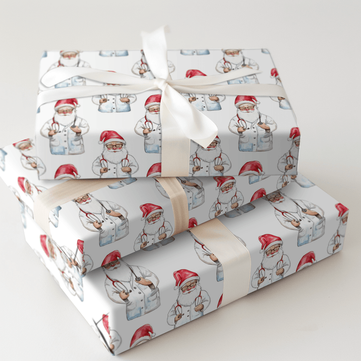 Claus Care - Wrapping Paper - Aspen & Arlo