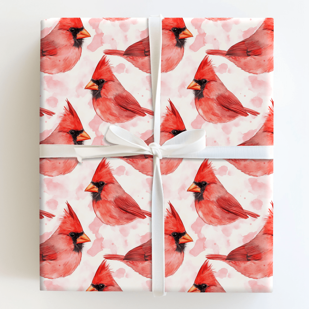 A Cardinal Win - Wrapping Paper - Aspen & Arlo