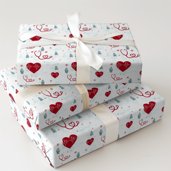 A Heartbeat Away - Wrapping Paper - Aspen & Arlo