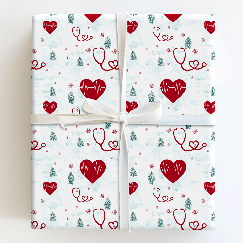 A Heartbeat Away - Wrapping Paper - Aspen & Arlo