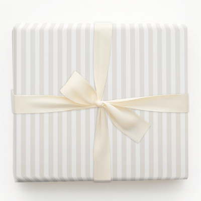 Ivory Stripe - Wrapping Paper - Aspen & Arlo